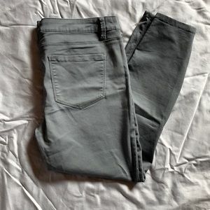 TINSEL skinny ankle gray pants size 31